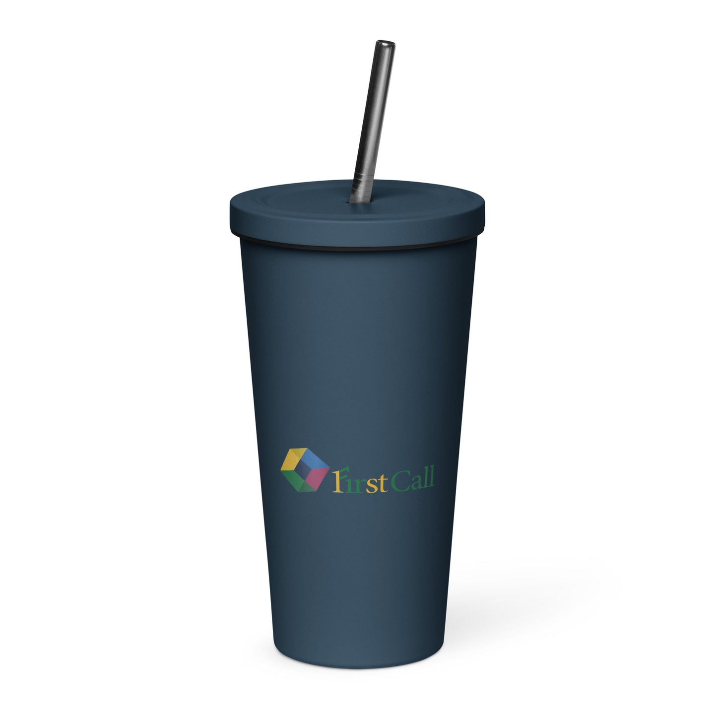 Insulated Tumbler with a Straw