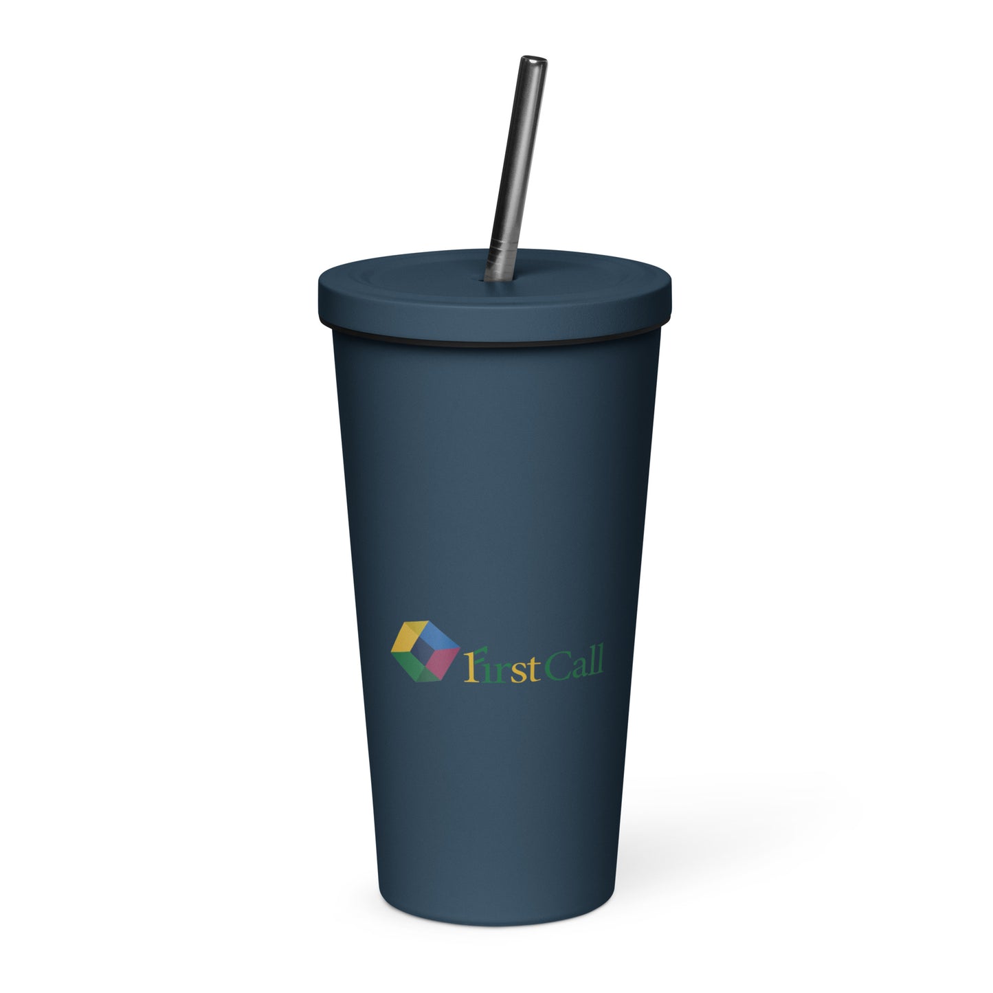 Insulated Tumbler with a Straw