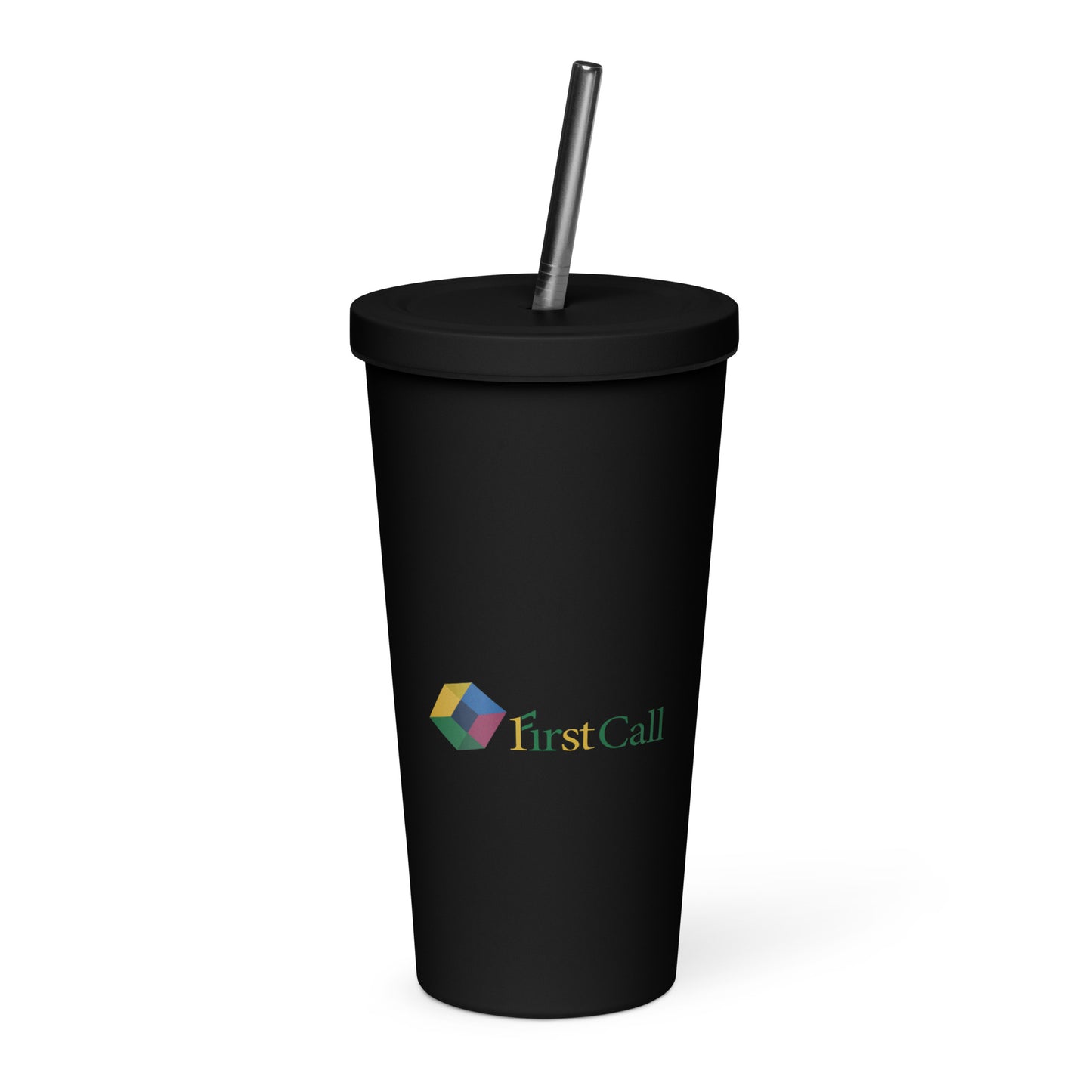 Insulated Tumbler with a Straw